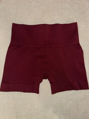 Set Active Bike Shorts - NWOT - S - Burgundy